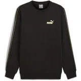 Puma Ess Tape Minimal Gold Sweatshirt Black M