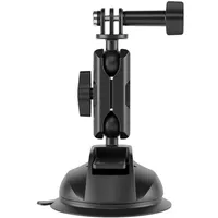 TELESIN Universal Suction Cup Holder with Phone Holder and Action Camera Mount TE-SUC-012