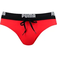 Puma Badehose PUMA SWIM MEN LOGO SWIM BRIEF Rot M