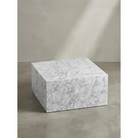 KADIMA DESIGN MONOBLOC Weiß Marmor 60 x 30 x 60 cm