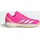 adidas Courtflash Kinder Lucid Pink / Silver Metallic 39
