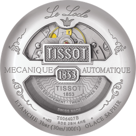 TISSOT Le Locle Powermatic 80 Leder 39,3 mm T006.407.16.033.00