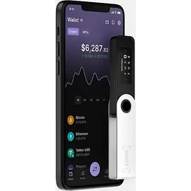Ledger Nano X Krypto-Hardware-Geldbörse Onyxschwarz