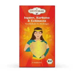 Golden Shield - Geschenkbox mit Bio-Kräuter- und Gewürztees 24 g