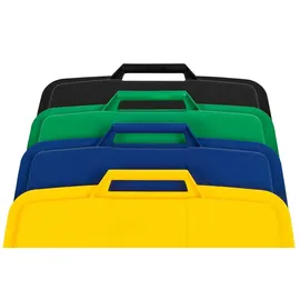 Durable Papierkorb 90 l Blau