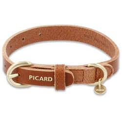 Picard Hunde-Halsband PICARD Hundehalsband Dog Collar Susi Größe XS aus, Echtleder braun
