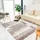 OTTO home Teppich OTTO HOME "Beldre" Gr. 6, beige (sand), B:200cm H:9mm L:300cm, Kunstfaser, Teppiche, Teppich, mit besonders weichem Flor, Kurzflor, modernes Design, mit Bordüre