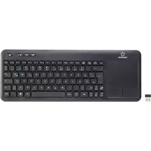 Renkforce Funk-Tastatur mit Touchpad schwarz