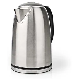 Nedis 1,7 l Schwarz/Silber