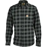 Härkila Langarmhemd Scandinavian, green check, M