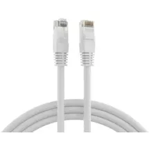 EFB K8092.15 RJ45 Patchkabel Cat.5e U/UTP PVC CCA weiß 15m K809215