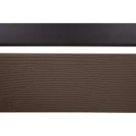 Mendler Mülltonnen-Zaun HWC-K57 130 x 110 cm holzoptik