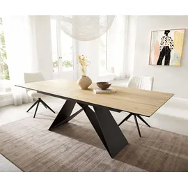 DeLife Edge 180-220 x 75 x 100 cm braun