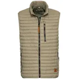 CAMEL ACTIVE Steppweste aus recyceltem Polyamid in khaki | Gr.: 50