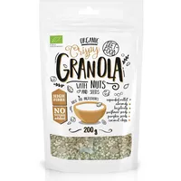 NUSSGRANOLA MIT HASELNÜSSEN UND BIO-MANDELN 200 g - DIÄT-ERNÄHRUNG