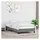 vidaXL Bettgestell 100 x 200 cm Dunkelgrau