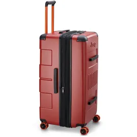 JEEP Hartschalen-Trolley JH002B 4-Rollen Cabin 80 cm / 131 l rot
