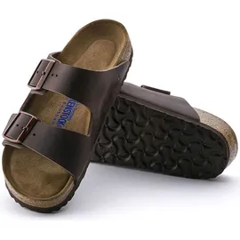 Birkenstock Arizona Weichbettung Nubukleder geölt schmal habana 36