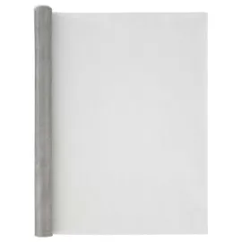 vidaXL Maschendrahtzaun 100 x 1000 cm Silber/Edelstahl