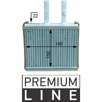 Mahle AH 206 000P Wärmetauscher Innenraumheizung