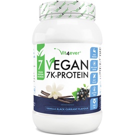 Vit4ever Vegan 7K Protein - 1kg - Vanille Johannisbeere
