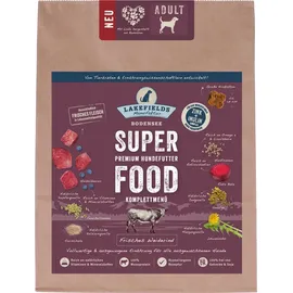 Lakefields Trockenfutter Hund SUPERFOOD Premium WEIDERIND für ausgewachsene Hunde, 2.5 kg