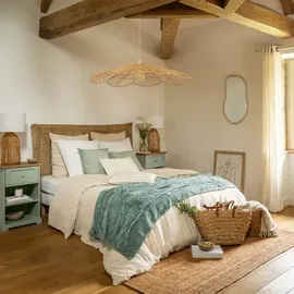Atmosphera Créateur d'intérieur Wandspiegel Marie 45 x 75 cm Beige