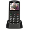 F10 - Benutzerfreundliches Handy für Senioren mit Notruftaste, Schwarz
