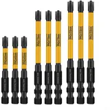 Magnetisches Schraubendreher-Set, 9-teilig, FPH2, 65 mm, 110 mm, 150 mm, Elektriker, Spezialschlitz, Kreuz-Schraubendreher-Bit, Steckschlüssel-Set