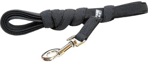 C&G - Super-grip leash black/grey 20mm/3.0m with handle