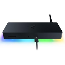 Razer Thunderbolt 4 Dock Chroma - schwarz, Thunderbolt 4 [Buchse] (RC21-01690100-R3G1/RC21-01690100-R3W1)