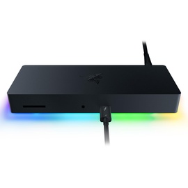 Razer Thunderbolt 4 Dock Chroma - schwarz, Thunderbolt 4 [Buchse] (RC21-01690100-R3G1/RC21-01690100-R3W1)