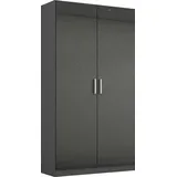 Rauch Drehtürenschrank HOMBURG 91 x 197 x 54 cm Grau