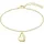 Boss Armband Edelstahl gold 1580595 Größe 18