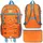 krumad Wanderrucksack 25L Faltbar Orange