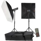 Falcon Eyes Studioblitz Set TFK-2400L mit LCD-Schirm