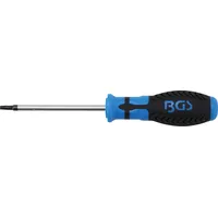 BGS Schraubendreher T-Profil (für Torx) mit Bohrung T25 Klingenlänge