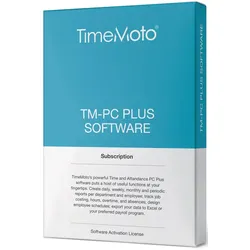 Safescan TimeMoto TM-PC Plus Software für Zeiterfassungssysteme