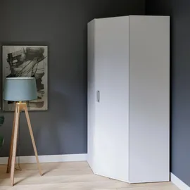 Forte weiß, 89,5 cm breit, 210,5 cm hoch, 89,4 cm tief