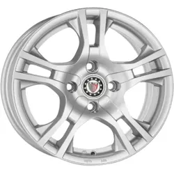 Platin P53 Silver 6x15 ET 45 4/100 Alufelge Silber