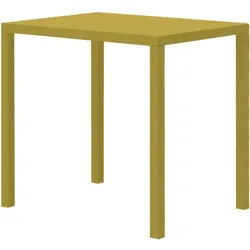 Kleiner Esstisch Quatris 80x60x75 cm curry