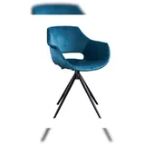 KAWOLA Zaja Velvet drehbar petrol