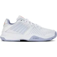 K-Swiss Damen Tennisschuhe K-Swiss Court Express HB White/Heather EUR 38 - Weiß Lila Weiß