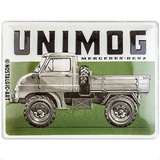 Nostalgic-Art Retro Blechschild, 30 x 40 cm, Daimler Truck – Unimog Vintage – Geschenk-Idee für Trucker, aus Metall, Vintage Design