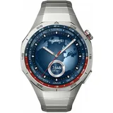 Huawei Watch GT 5 Pro 46 mm Titansilber Titan-Armband