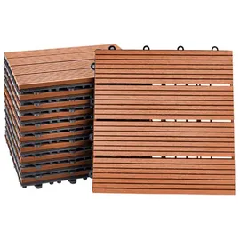 Home Deluxe WPC Bavaro hellbraun 30 x 30 x 2,2 cm