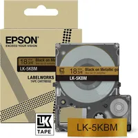Epson LabelWorks LK-5KBM - Schwarz auf Metallic-Gold - Rolle