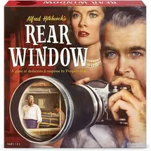 Alfred Hitchcock`s Rear Window Board Game - Mysterious Cooperative Decision Making Game Features Hollywood Legends Grace Kelly and Jimmy Stewart
