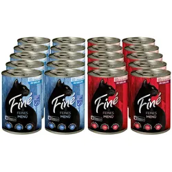 Fine Katzennahrung in Gelee 400 g, verschiedene Sorten, 20er Pack