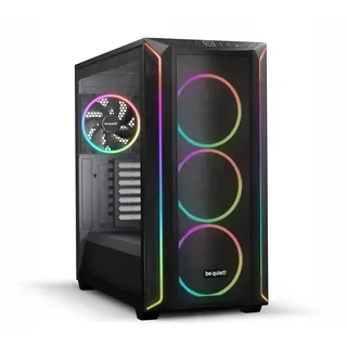 be quiet! Shadow Base 800 FX Black, Glasfenster, schallgedämmt (BGW63)